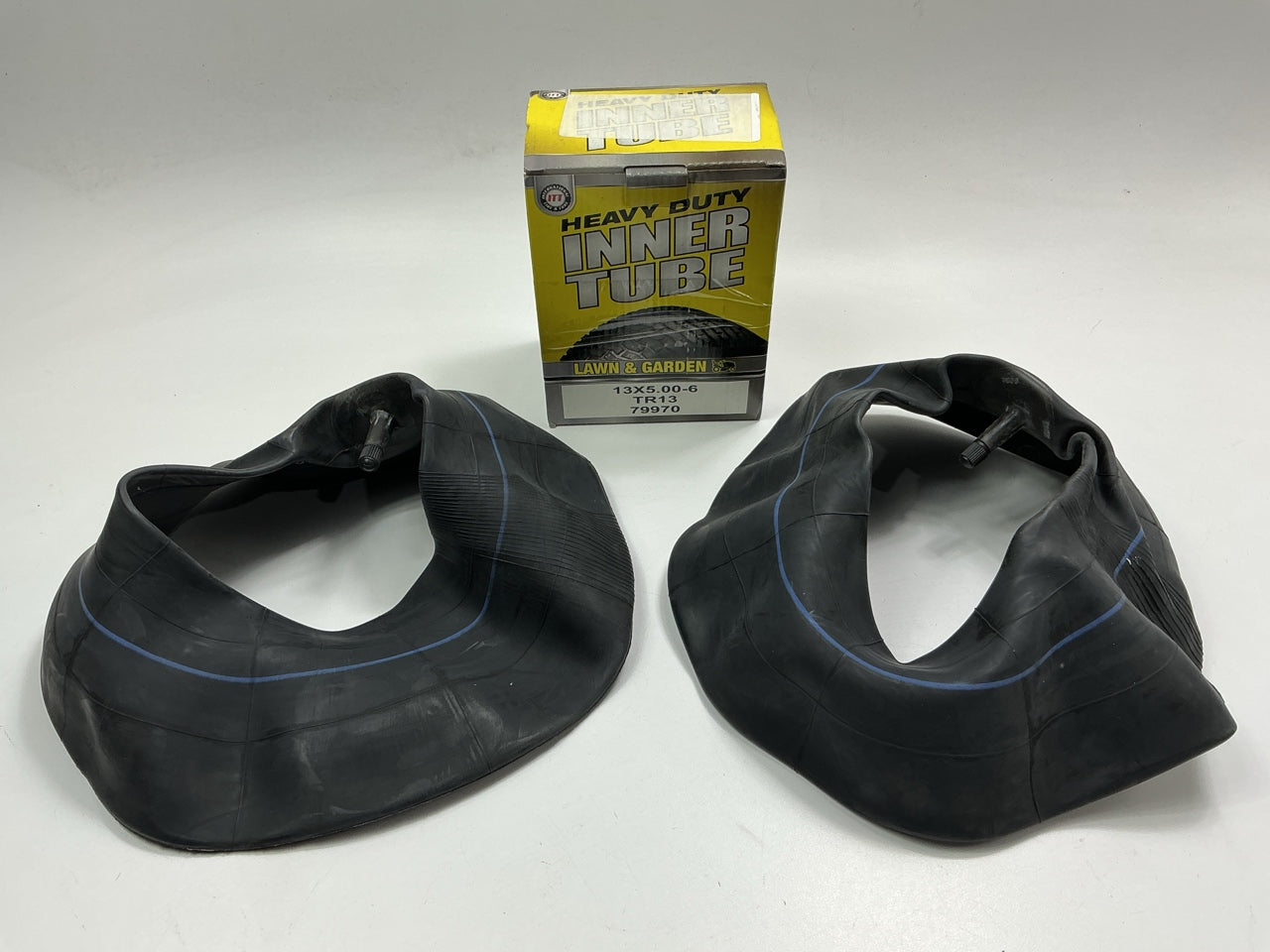 (2) ITT 79970 HEAVY DUTY LAWN MOWER Inner Tire Tube, 13X5.00-6, TR13