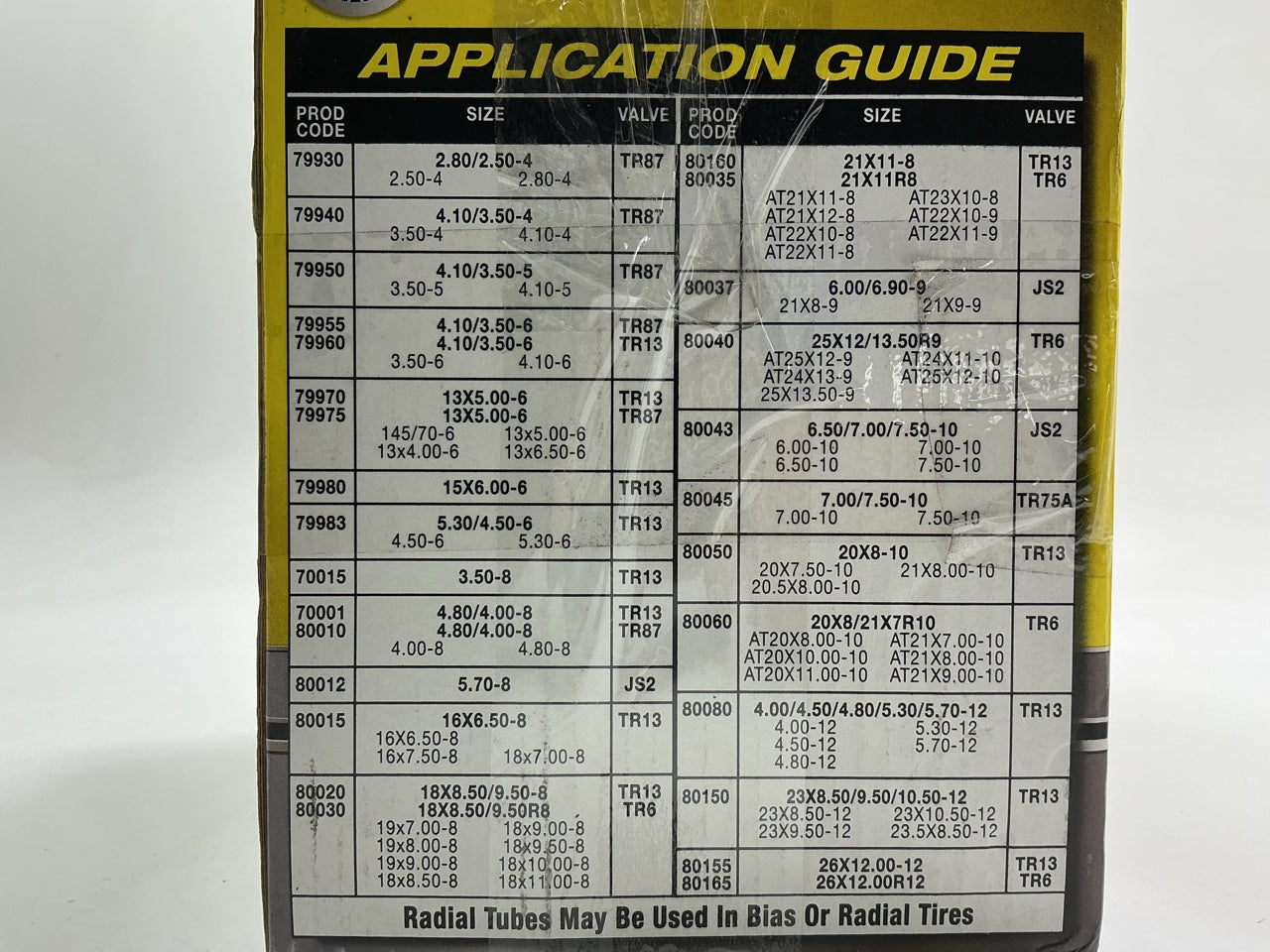 (2) ITT 79970 HEAVY DUTY LAWN MOWER Inner Tire Tube, 13X5.00-6, TR13