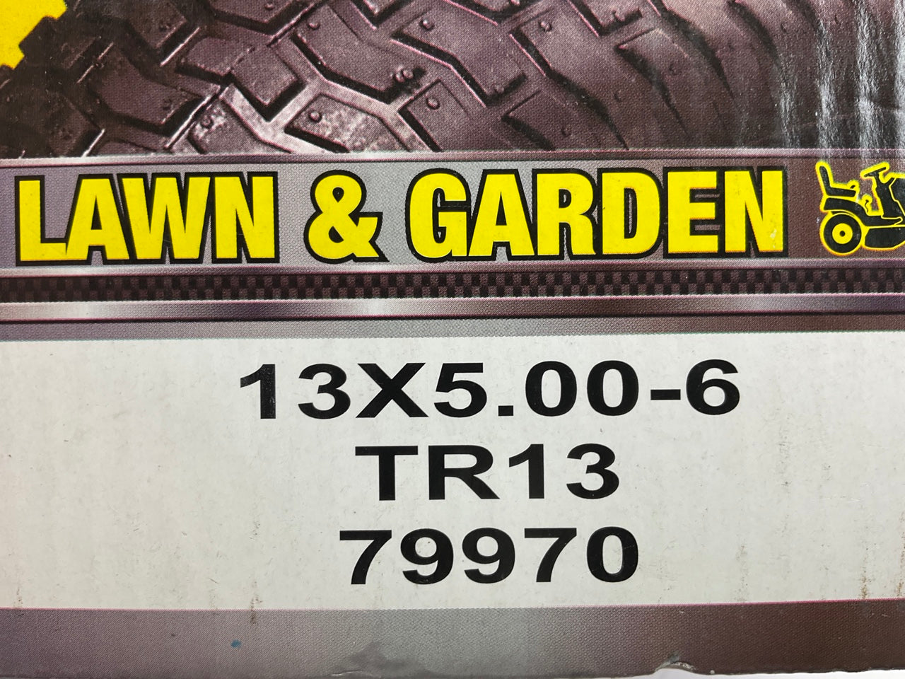 ITT 79970 HEAVY DUTY LAWN MOWER Inner Tire Tube, 13X5.00-6, TR13