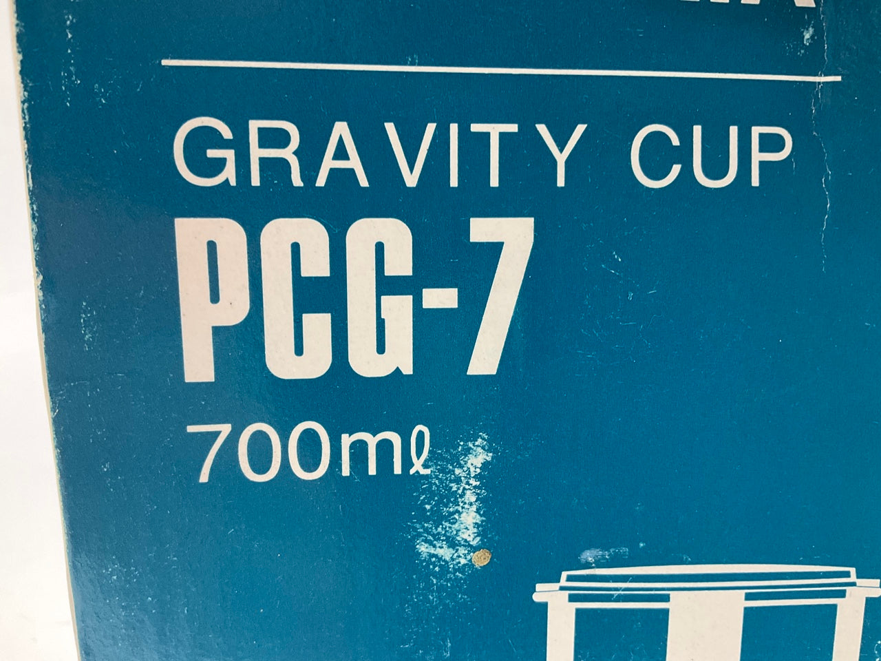 Iwata 6033E PCG7EM 700ml Aluminum Spray Paint Gun Cup SST Fluid Joint