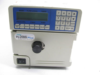 FOR Parts Or Rebuild - JASCO PU-2086i PLUS INTELLIGENT HPLC INERT PUMP