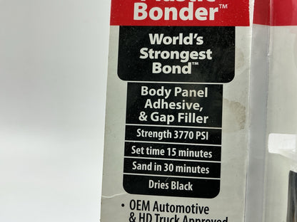 J-B Weld 50139 Plastic Bonder Body Panel Adhesive And Gap Filler Syringe - Black