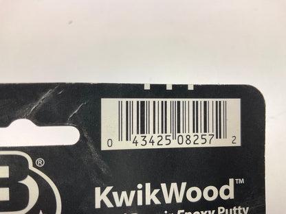 J-B Weld 8257 Kwik Wood Hand Mixable Epoxy Putty, BROWN, 1 OZ STICK
