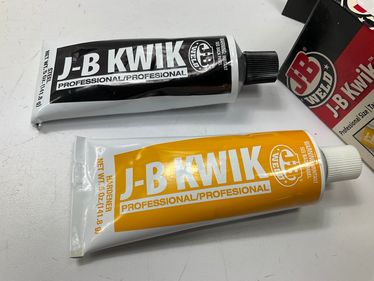 JB WELD 8270 Kwik Professional Size Quick Setting Epoxy, 10 Oz Total