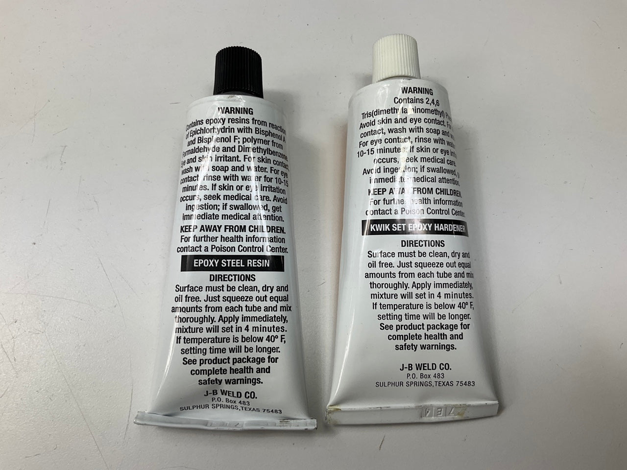 JB WELD 8270 Kwik Professional Size Quick Setting Epoxy, 10 Oz Total