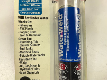 (5) J-B Weld 8277 WaterWeld Underwater Epoxy Adhesive, 2oz