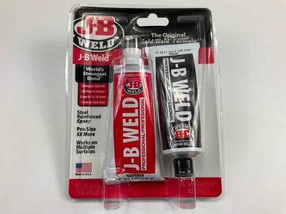 JB Weld 8281 Professional Size Steel Reinforced Epoxy Twin Pack - 10 Oz