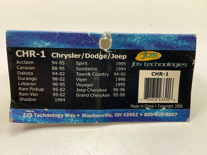 JBS CHR-1 Remote Car Start Remote Start T-Harness For 95-00 Jeep Grand Cherokee