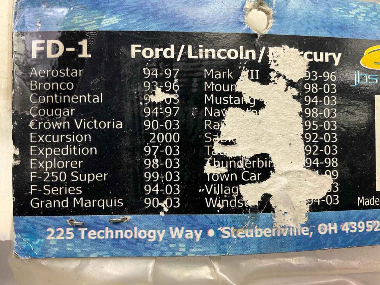 JBS FD-1 Remote Car Start ''T'' Wire T-Harness For Ford / Lincoln