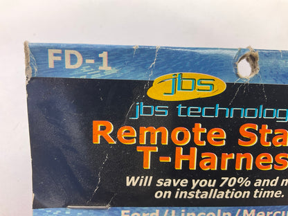 JBS FD-1 Remote Car Start ''T'' Wire T-Harness For Ford / Lincoln