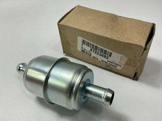 NEW - OEM AT223493 In-Line Fuel Filter For John Deere 444 524 544 624 644 724