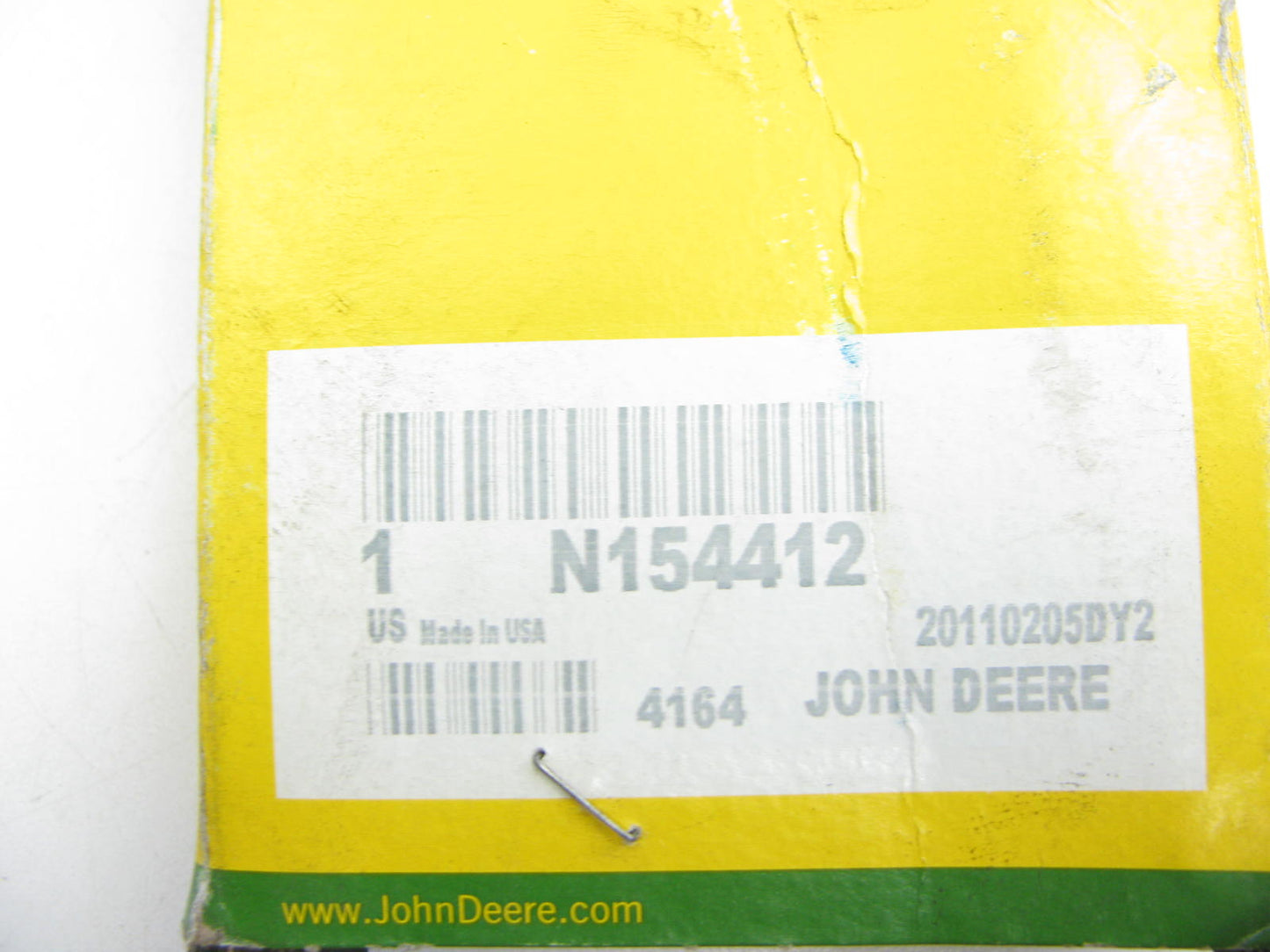 NEW OEM For John Deere N154412 Accessory Drive Belt - 0.69'' X 44.00'' - 36 Degree
