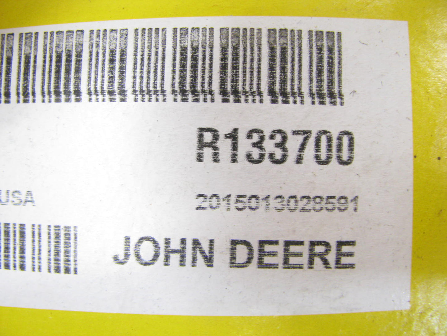 NEW - OEM R133700 Serpentine Belt For John Deere