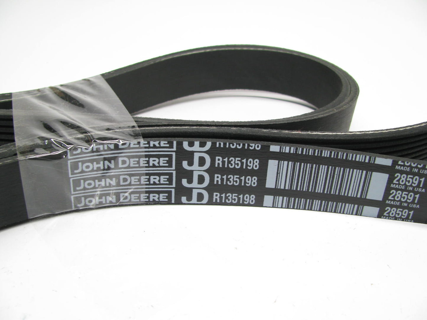 Genuine OEM For John Deere R135198 Serpentine Belt - 5080990, K080986