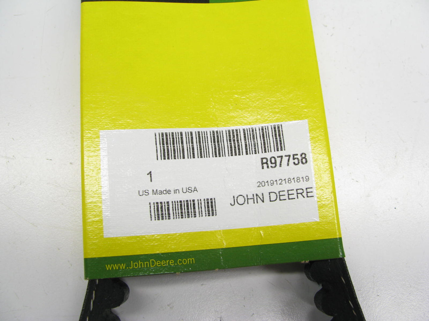 NEW - OEM R97758 Accessory Drive Belt For John Deere 300B 400 301 301A 302 440