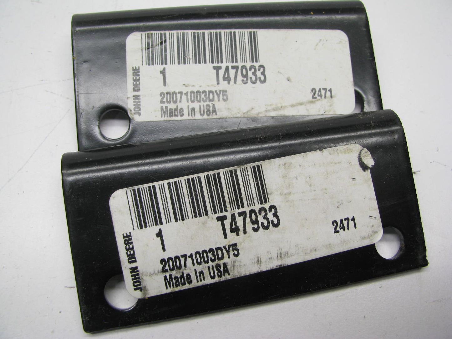 (2) OEM For John Deere T47933 Instrument Panel Vandal Cover Hinge