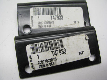 (2) OEM For John Deere T47933 Instrument Panel Vandal Cover Hinge