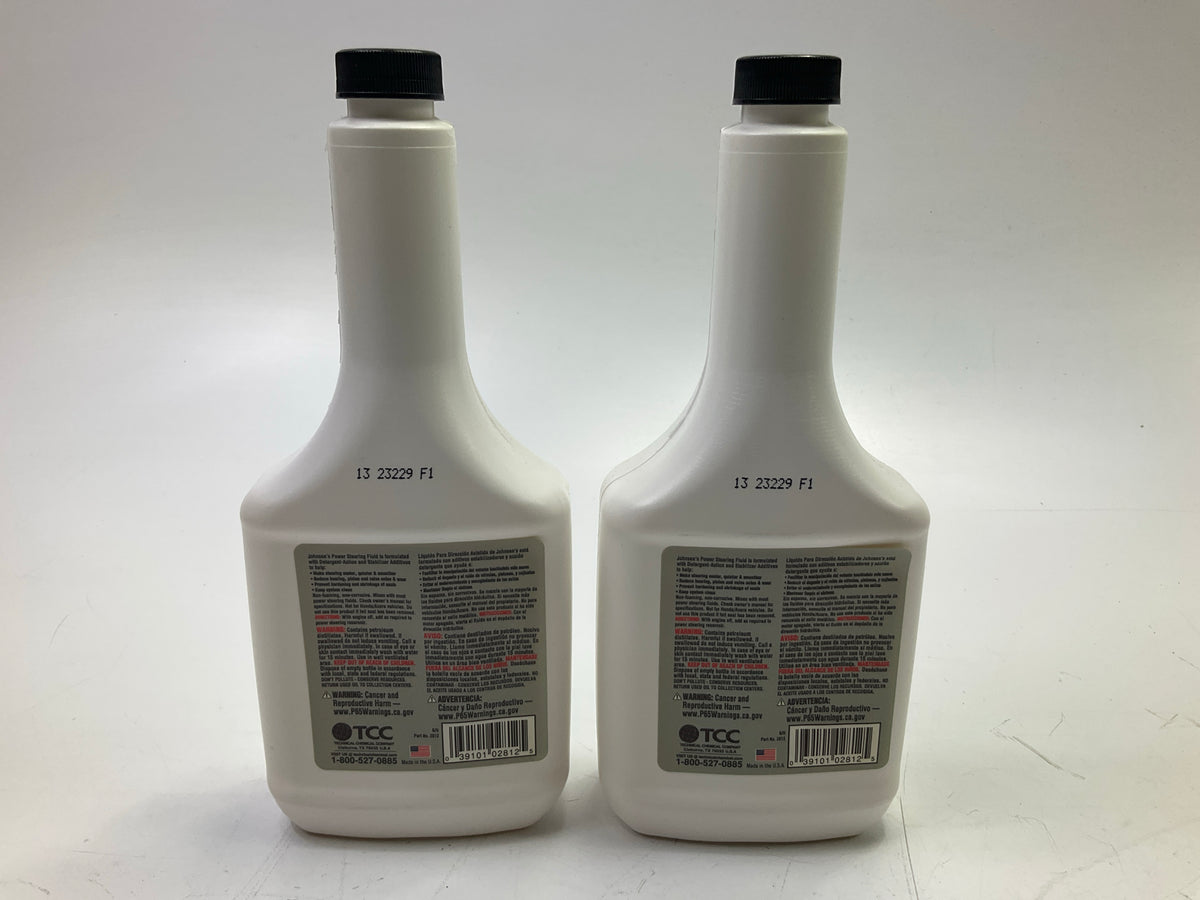 Johnsens 2812 Regular Original Power Steering Fluid, 12 OZ Each,  Box Of 12