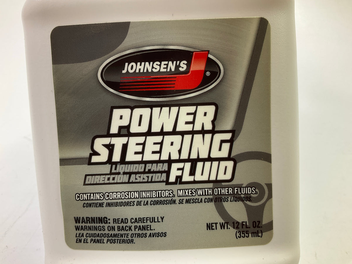 Johnsens 2812 Regular Original Power Steering Fluid, 12 OZ Each,  Box Of 12