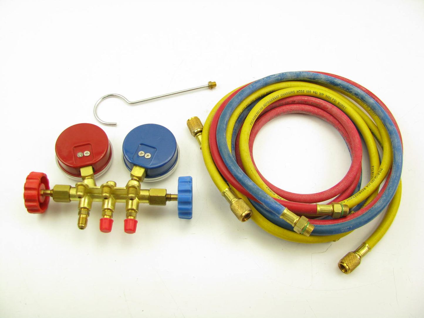 Johnsens 8904 HVAC A/C Manifold Gauge Set 3''
