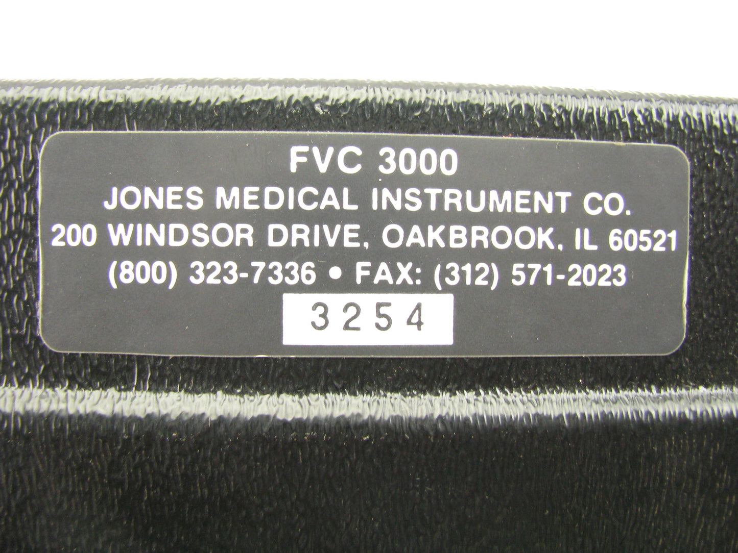 USED - Jones Flow-Volume Calibrator FVC-3000, Turns On And Measures