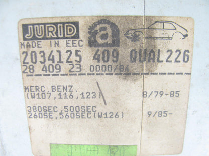 Jurid 2034125 Front Disc Brake Pads - Semi-Metallic