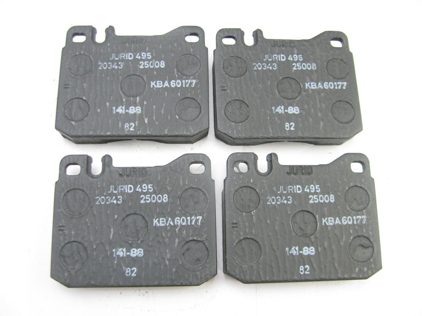 OE Disc Brake Pad Set Front Jurid 2840923