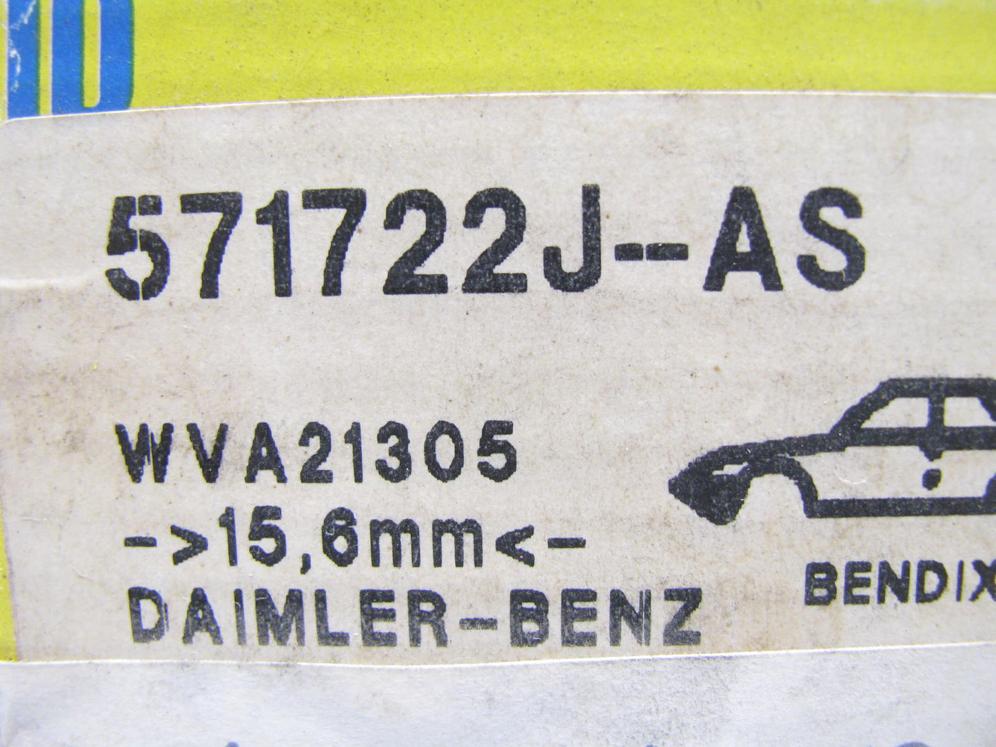 Jurid 571722J-AS REAR Disc Brake Pads