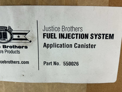 Justice Brothers 550026 Fuel Injection Decarb System Application Canister