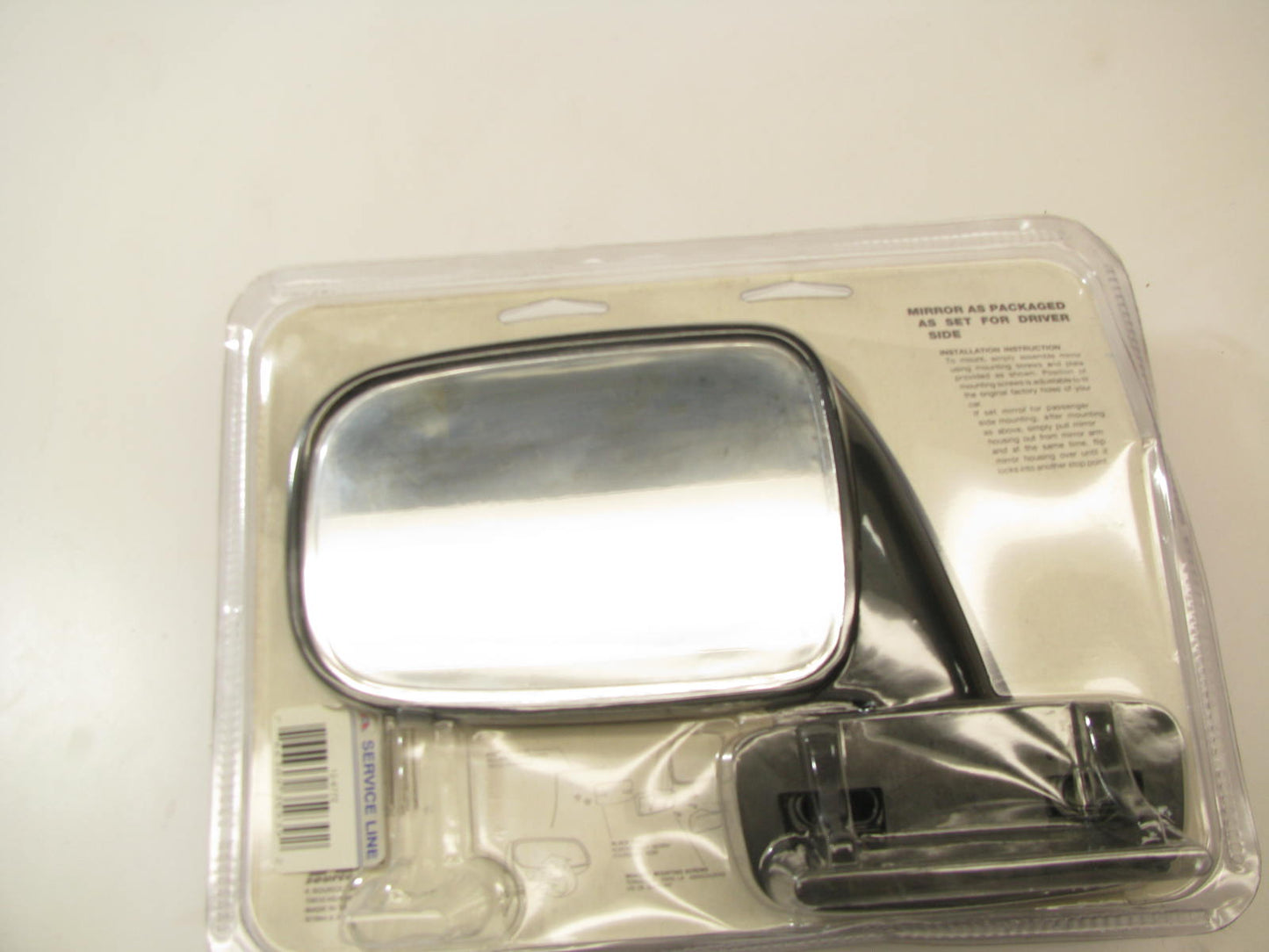 K Source 0901 Universal Side View Mirror Euro Style 4-1/4'' X 6-1/4''