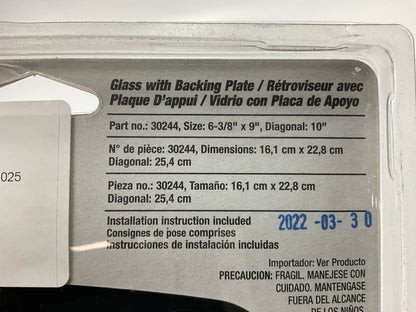 K Source 30244 Right Heated Mirror Glass For 2010-2019 Ram 1500 2500 3500 Truck