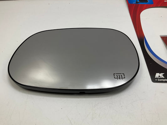 K Source 33016 Left Drivers Side Replacement Mirror Glass, Heated