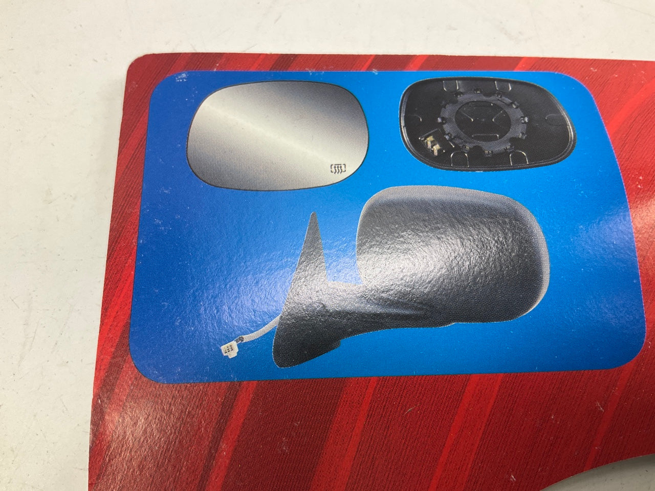 K Source 33016 Left Drivers Side Replacement Mirror Glass, Heated