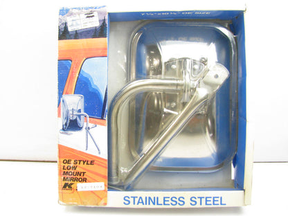 K Source 3571 OE Style Low Mount Stainless Steel Mirror 10-1/2'' X 7-1/2''