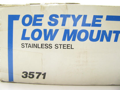 K Source 3571 OE Style Low Mount Stainless Steel Mirror 10-1/2'' X 7-1/2''