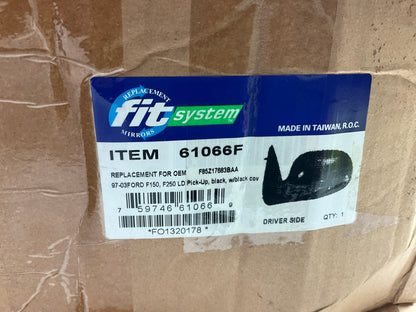 K Source 61066F Left Manual Mirror - 1997-2003 Ford F-150, 97-99 F-250