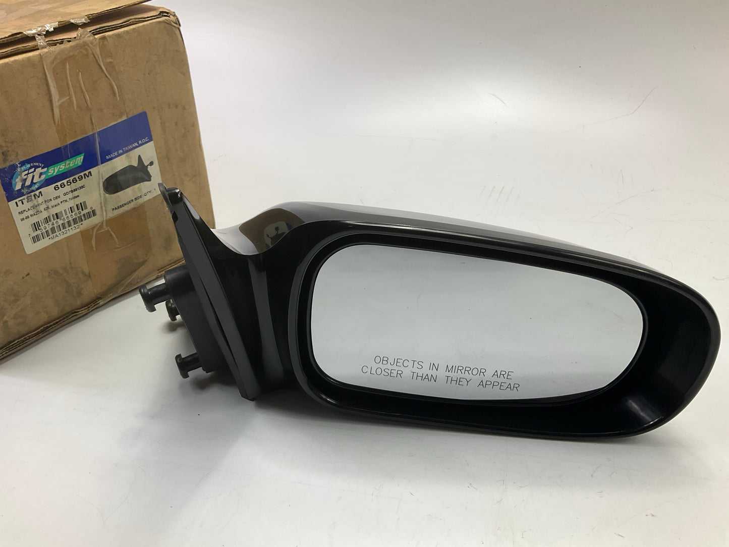 K Source 66569M Right Manual Mirror - 1998-1999 Mazda 626