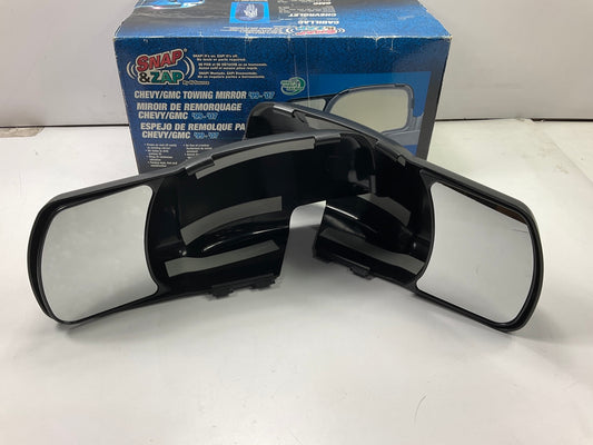 K Source 80800 Snap On Towing Mirror Kit For 1999-2007 Chevrolet & GMC Trucks