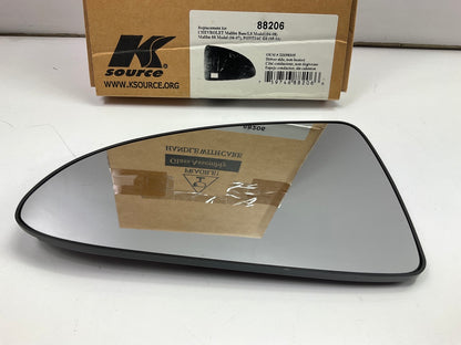 K Source 88206 Left Driver Side Non-Heated Mirror Glass 04-08 Malibu, 05-10 G6