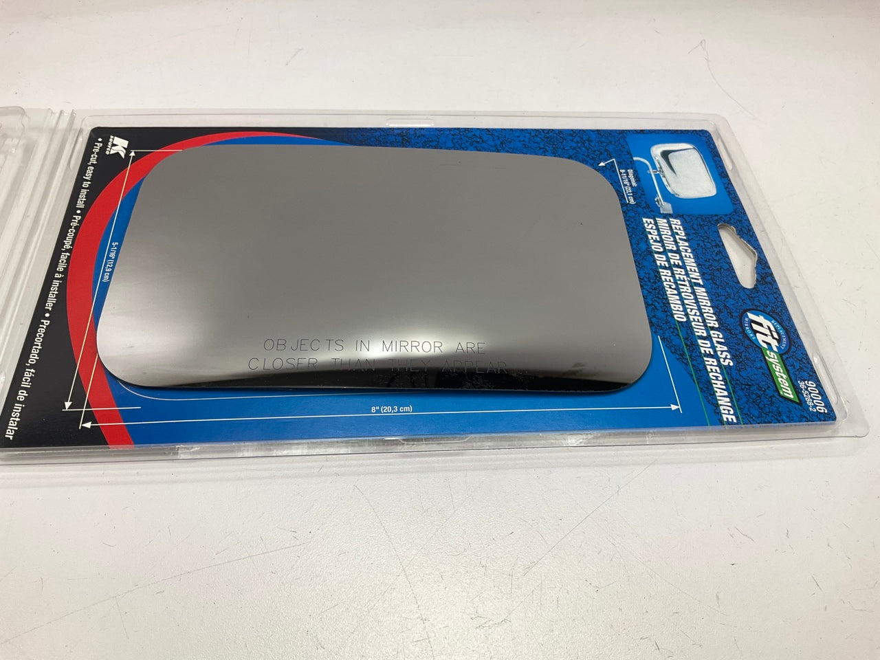 K Source 90006 Right Passenger Side Door Mirror Replacement Glass