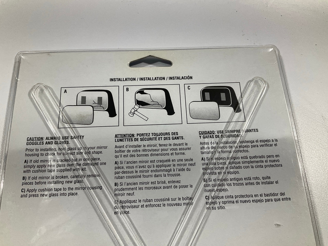 K Source 90016 Replacement Mirror Glass, Right Passengers Side
