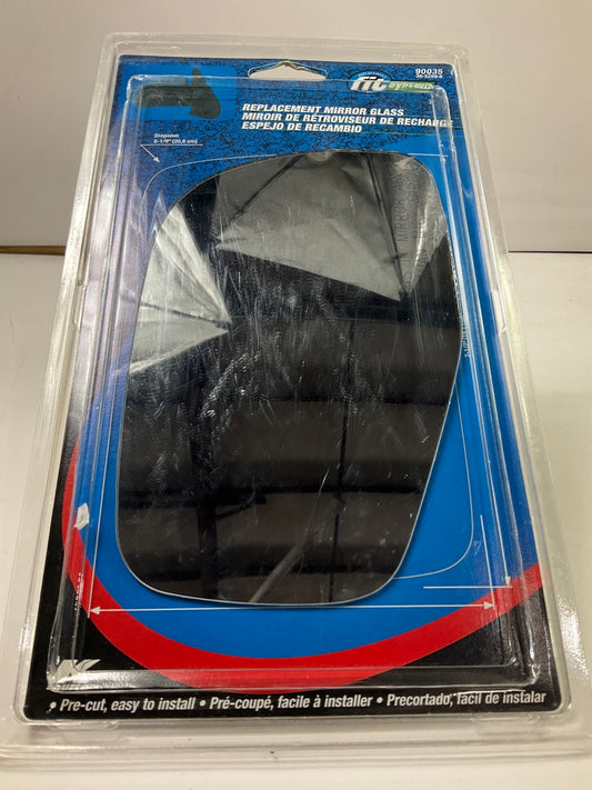 K Source 90035 Front Right Passengers Side Replacement Door Mirror Glass