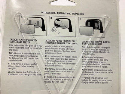 K Source 90038 Replacement Mirror Glass, Right Passengers Side 95-03 Windstar