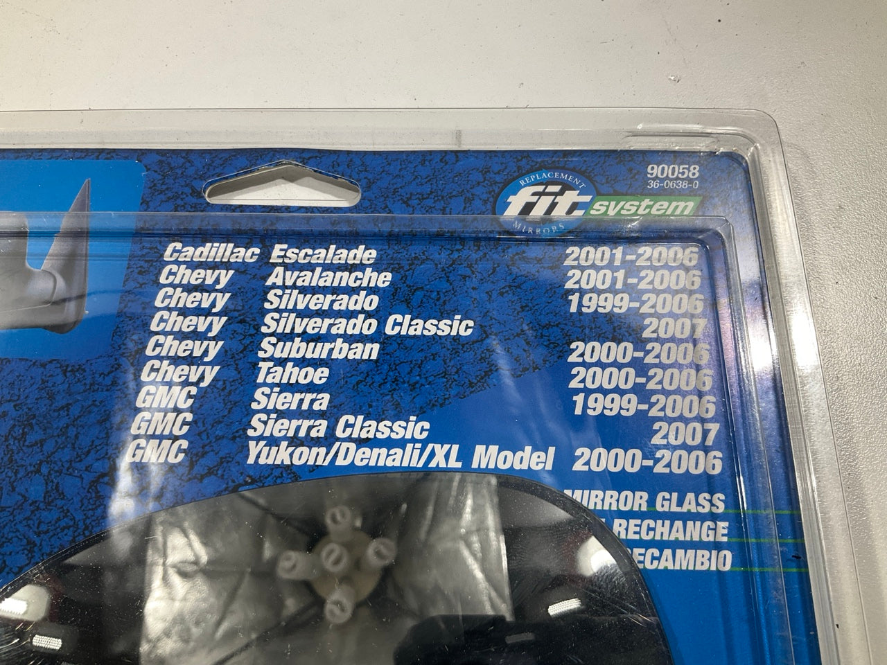 K Source 90058 Right Passenger Side Door Mirror Glass