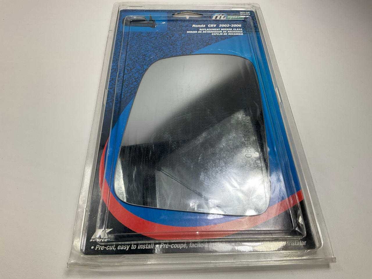 K Source 90156 Right Mirror Glass For 2002-2006 Honda CR-V W/ Power, JAPAN BUILT