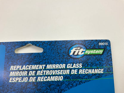 K Source 99015 Left Drivers Side Replacement Mirror Glass For Manual Mirror