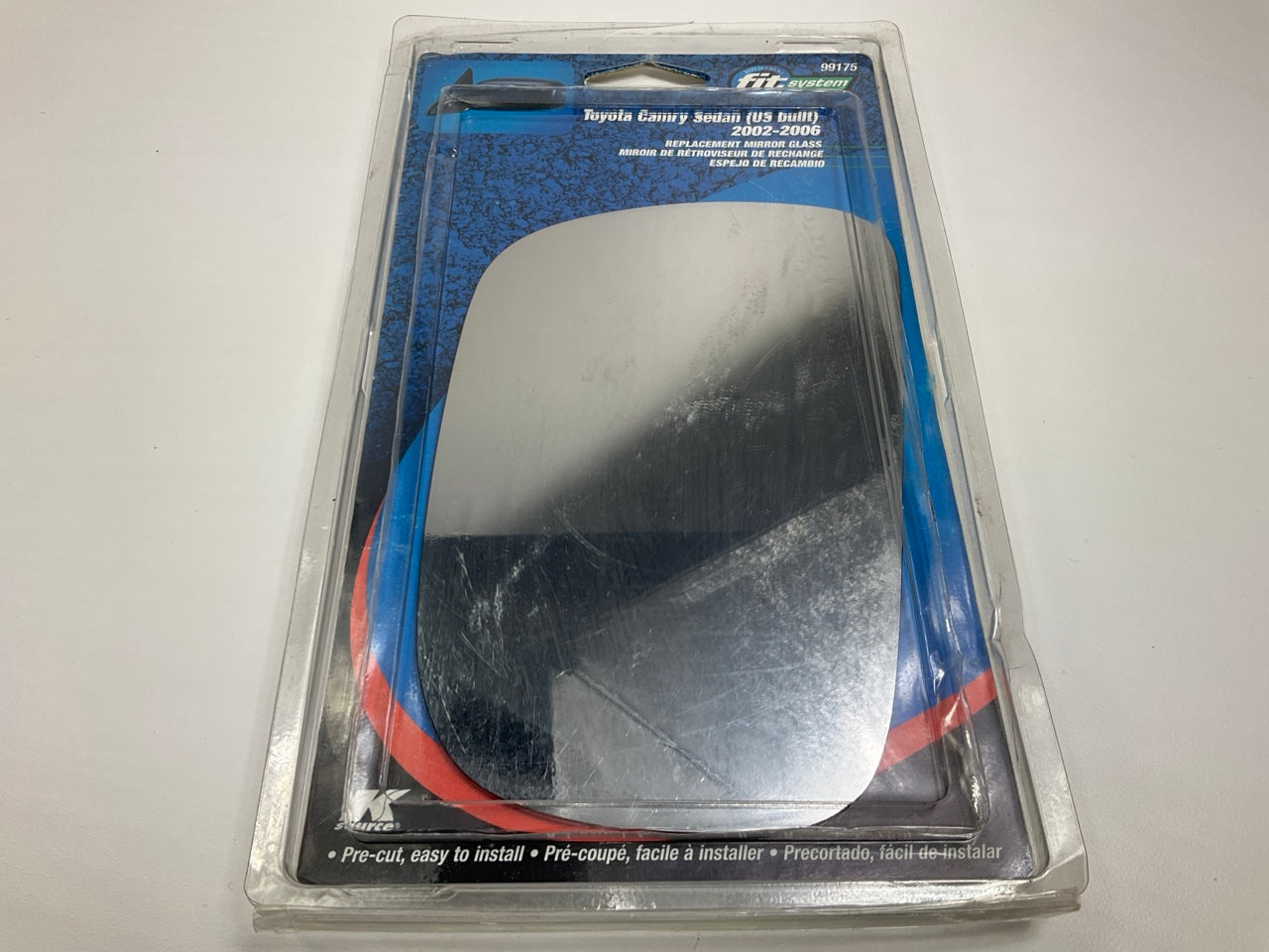 K Source 99175 Left Drivers Side Replacement Mirror Glass, Power + Heated