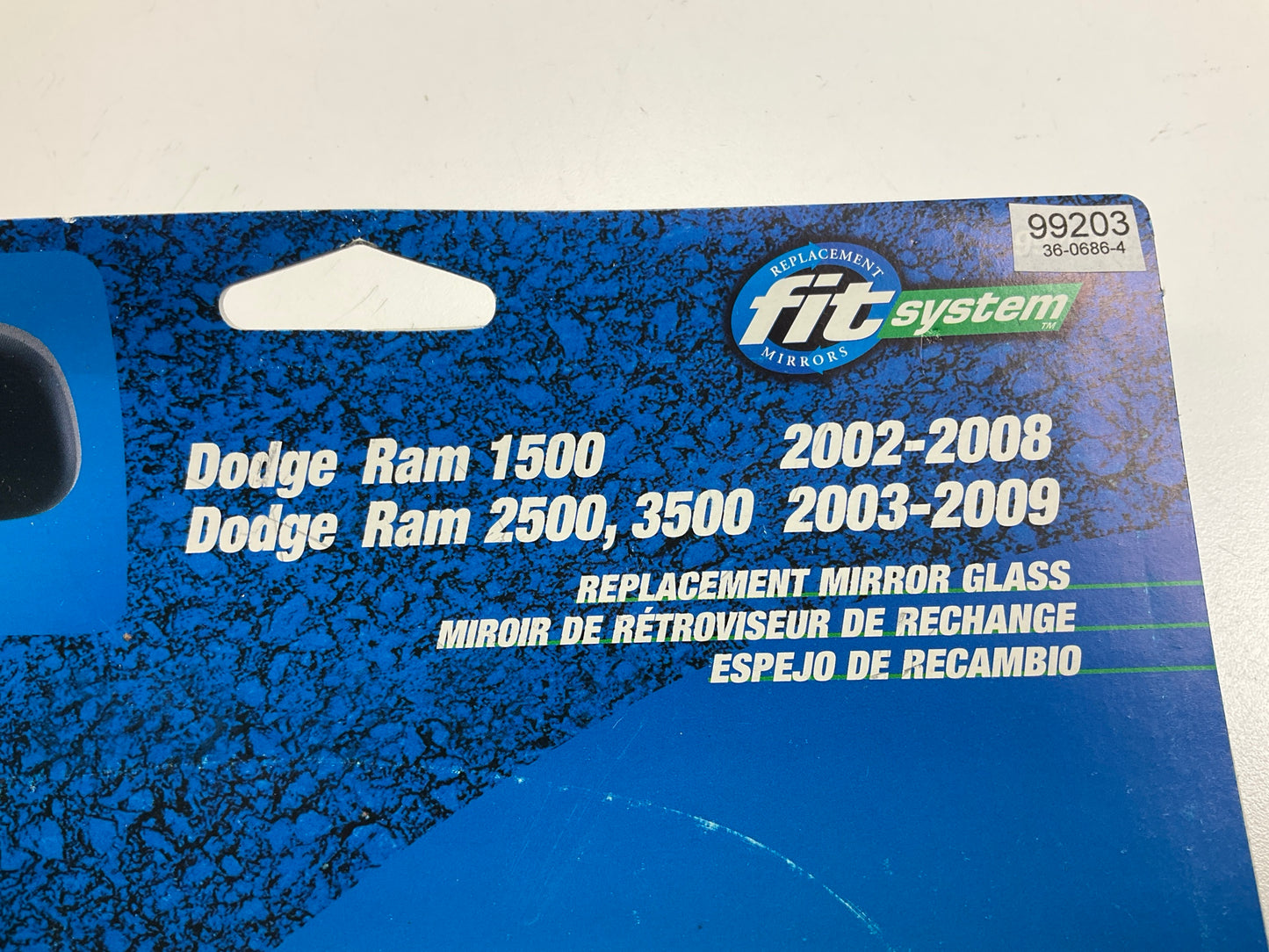 K Source 99203 Left Mirror Glass For 2002-2008 Dodge Ram 1500, 2500, 3500
