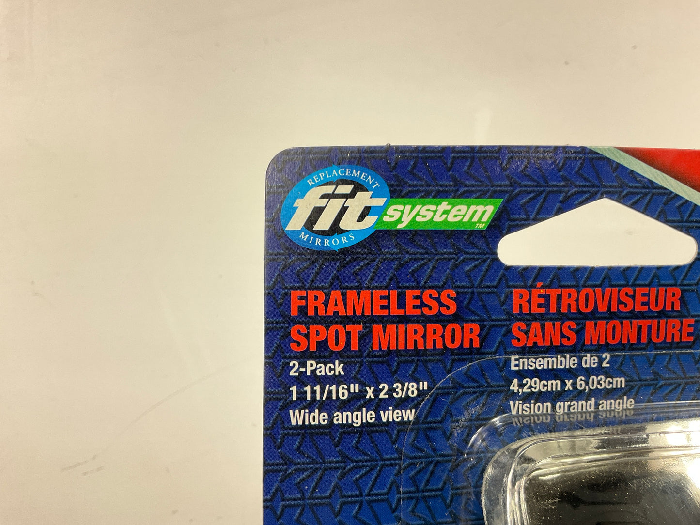 K-Source C0550 Frameless Blind Spot Mirror PAIR, 1-11/16'' X 2-3/8'' Size