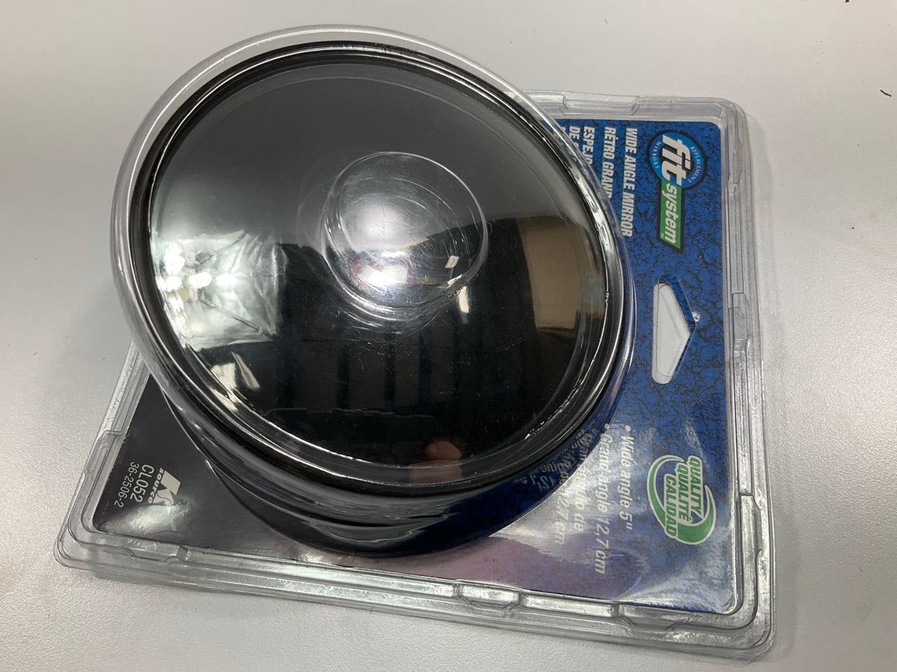 K Source CL052 Fit System Round Convex Blind Spot Mirror 5''